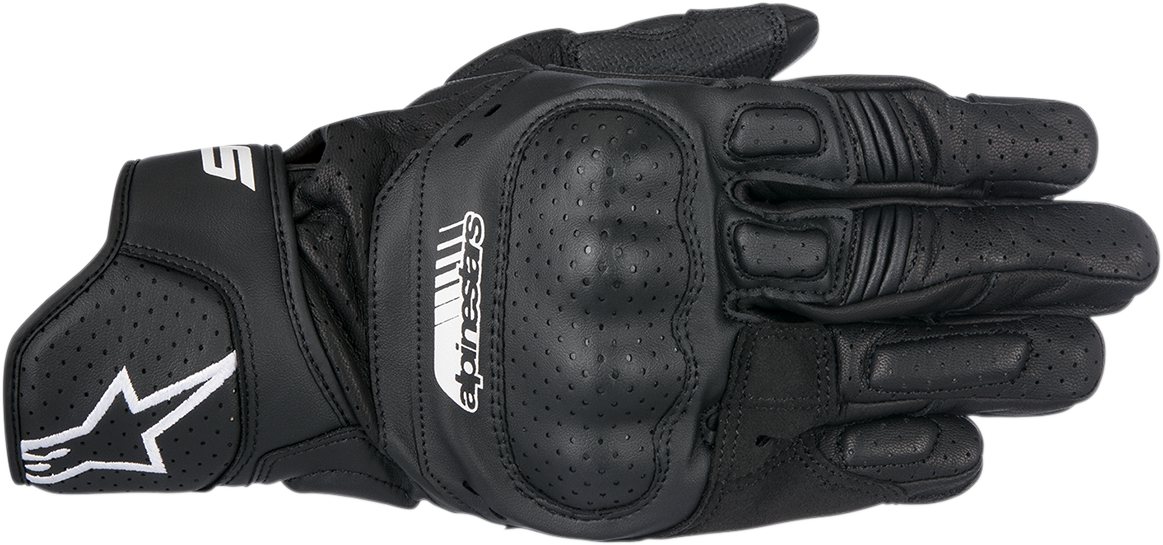SP-5 Leather Gloves - Black