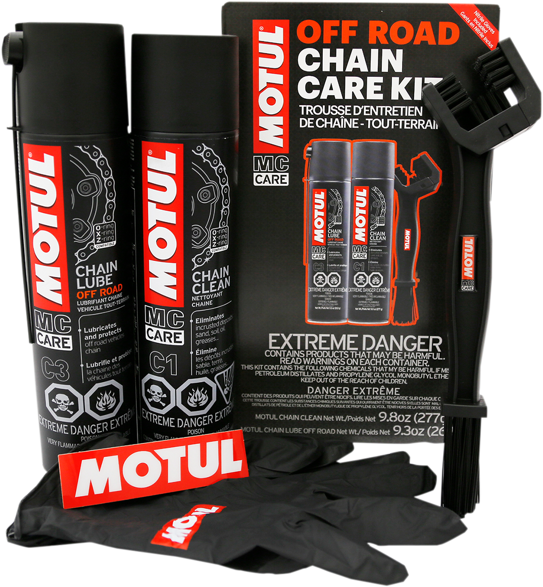 Motul Chain Care Kit in Off-Road - Aerosol
