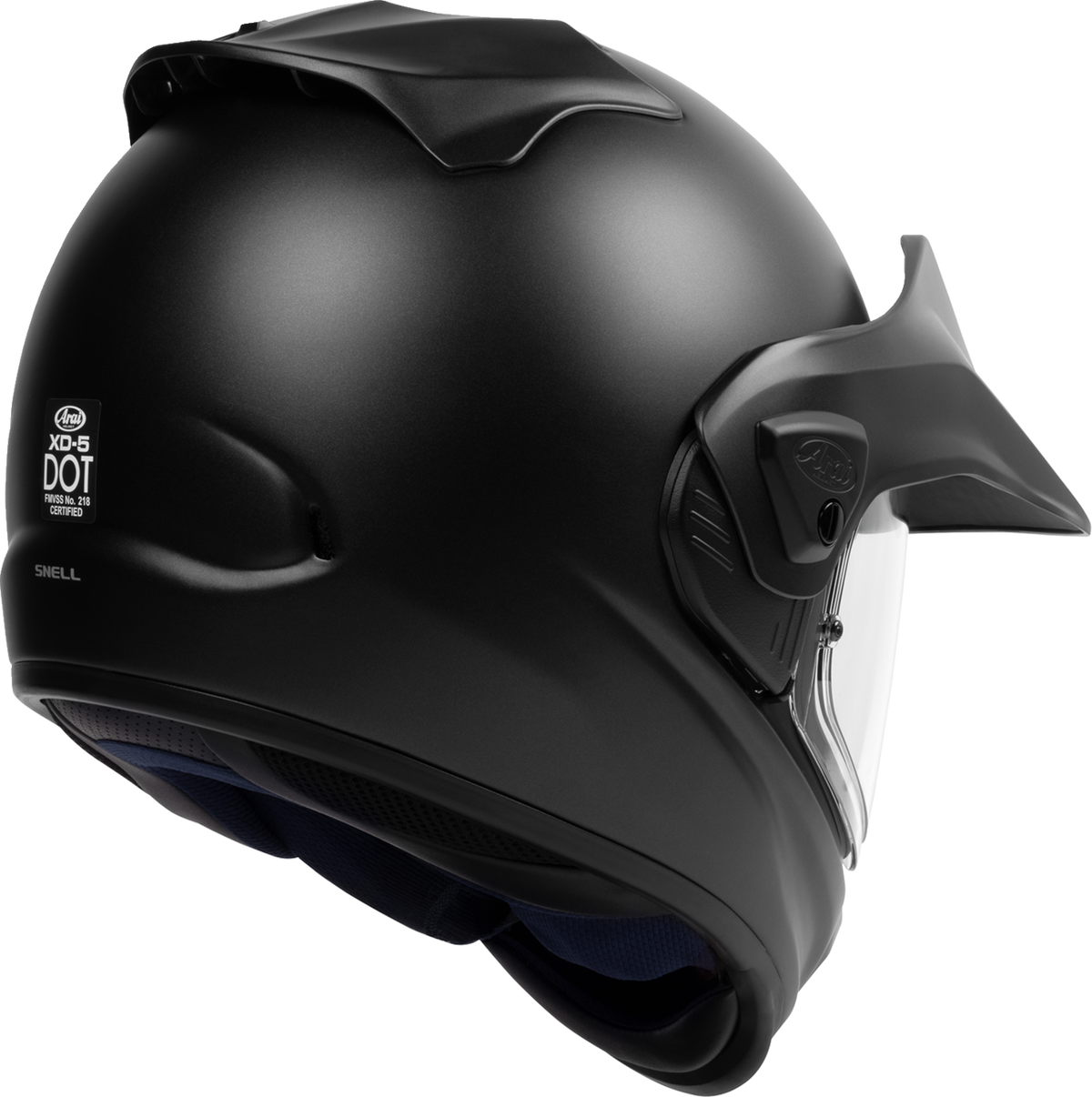 Arai XD-5 Helmet in Black Frost