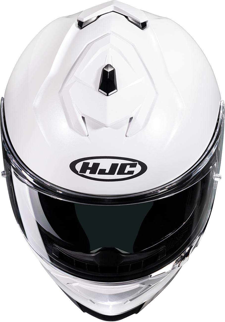 HJC i71 Solid Helmet in White