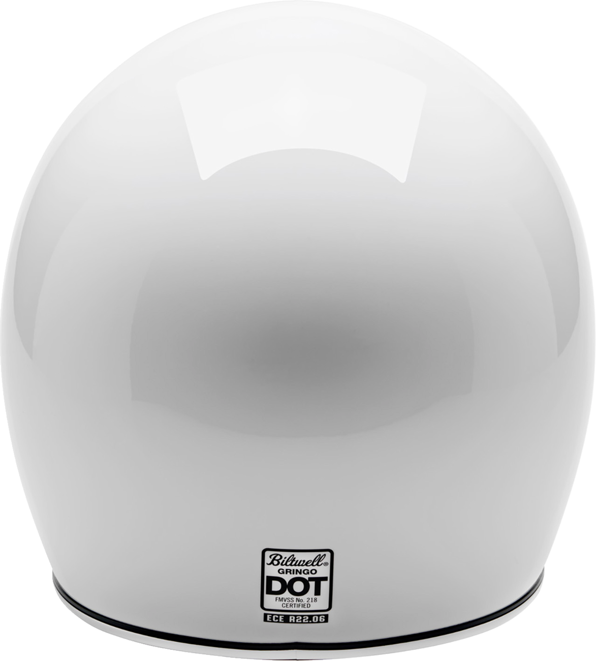 Biltwell Gringo Helmet in Gloss White