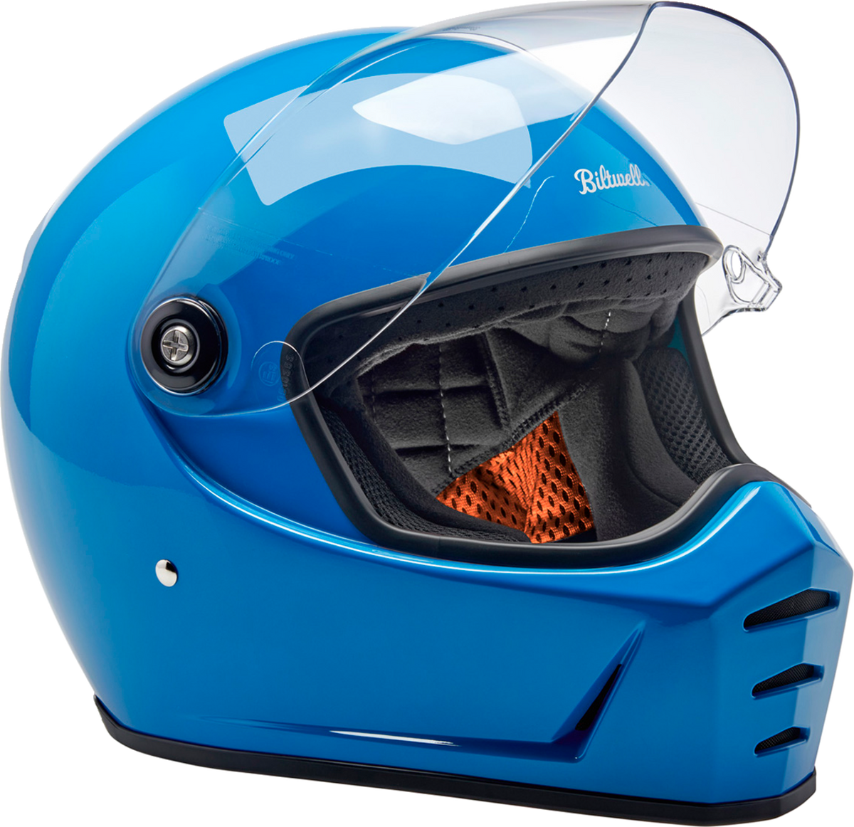 Biltwell Lane Splitter 22.06 Helmet in Gloss Tahoe Blue