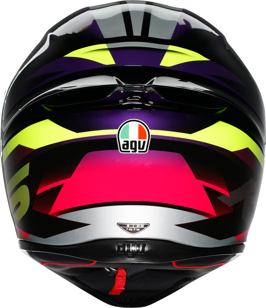 AGV K1 S Fastlap Helmet in Black/Purple/Pink
