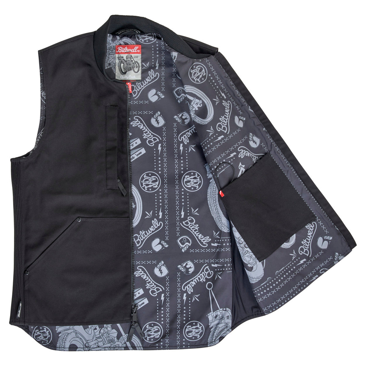 Biltwell 4 Speed Vest in Black