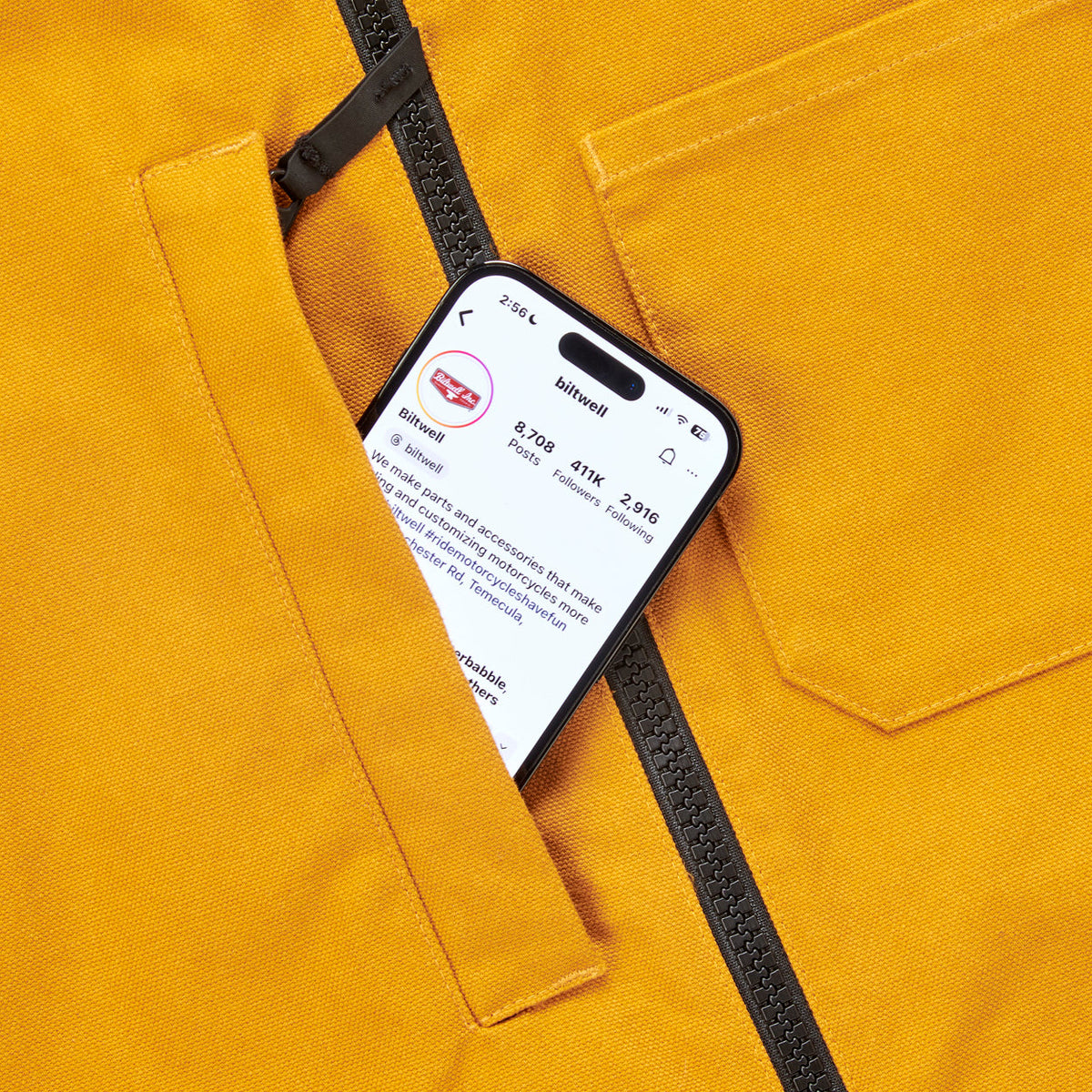 Biltwell 4 Speed Vest in Gold