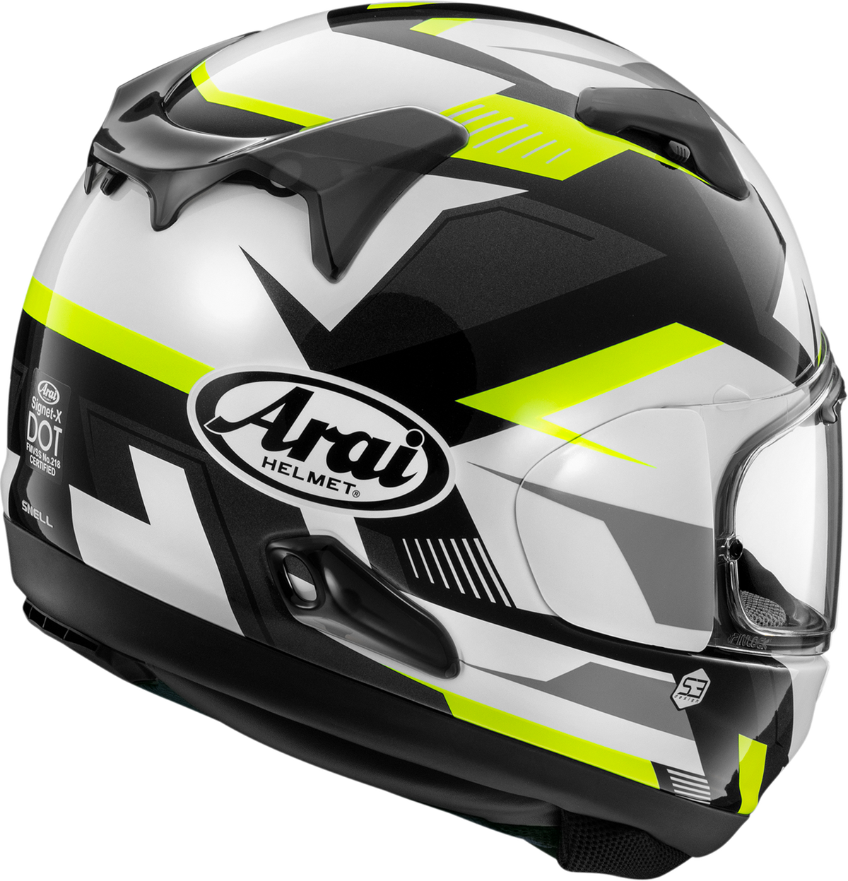 Arai Signet-X Supra Helmet in Yellow