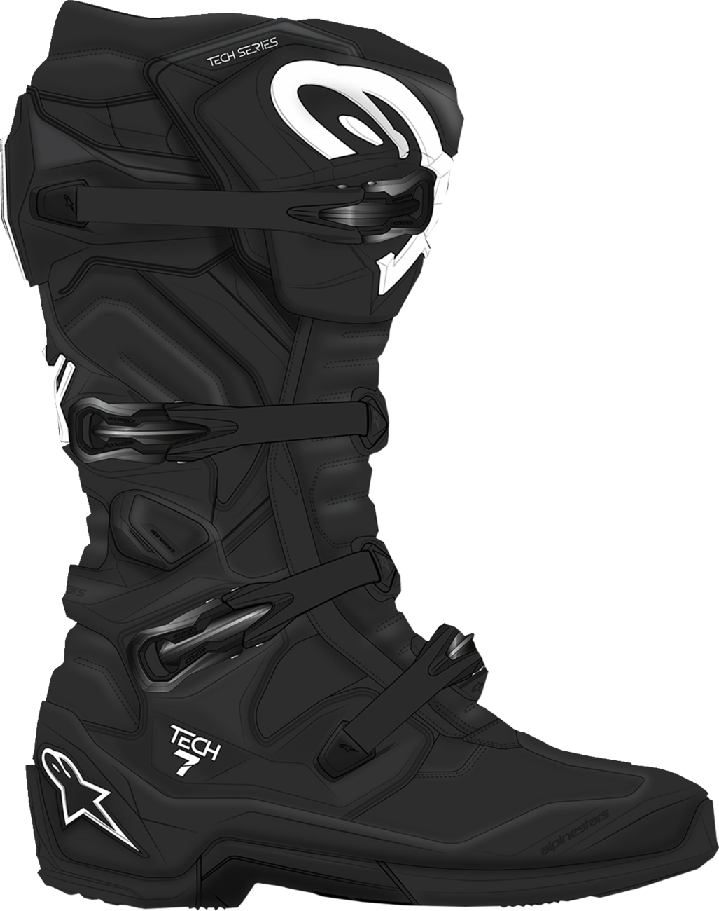 Tech 7 Boots - Black