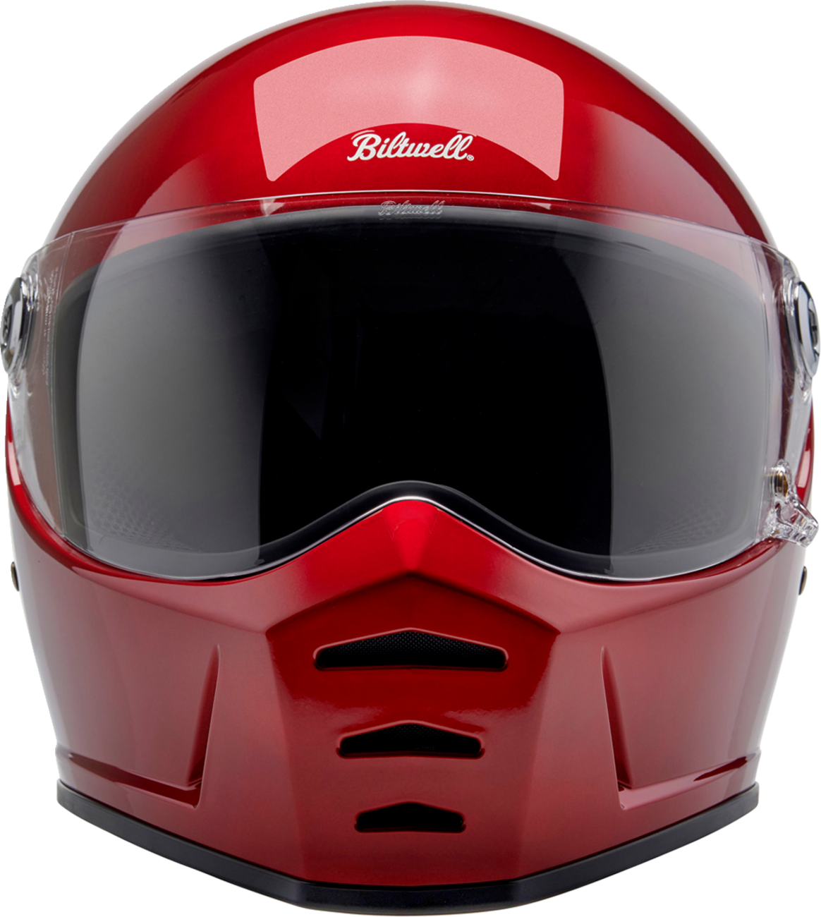 Biltwell Lane Splitter 22.06 Helmet in Metallic Cherry Red
