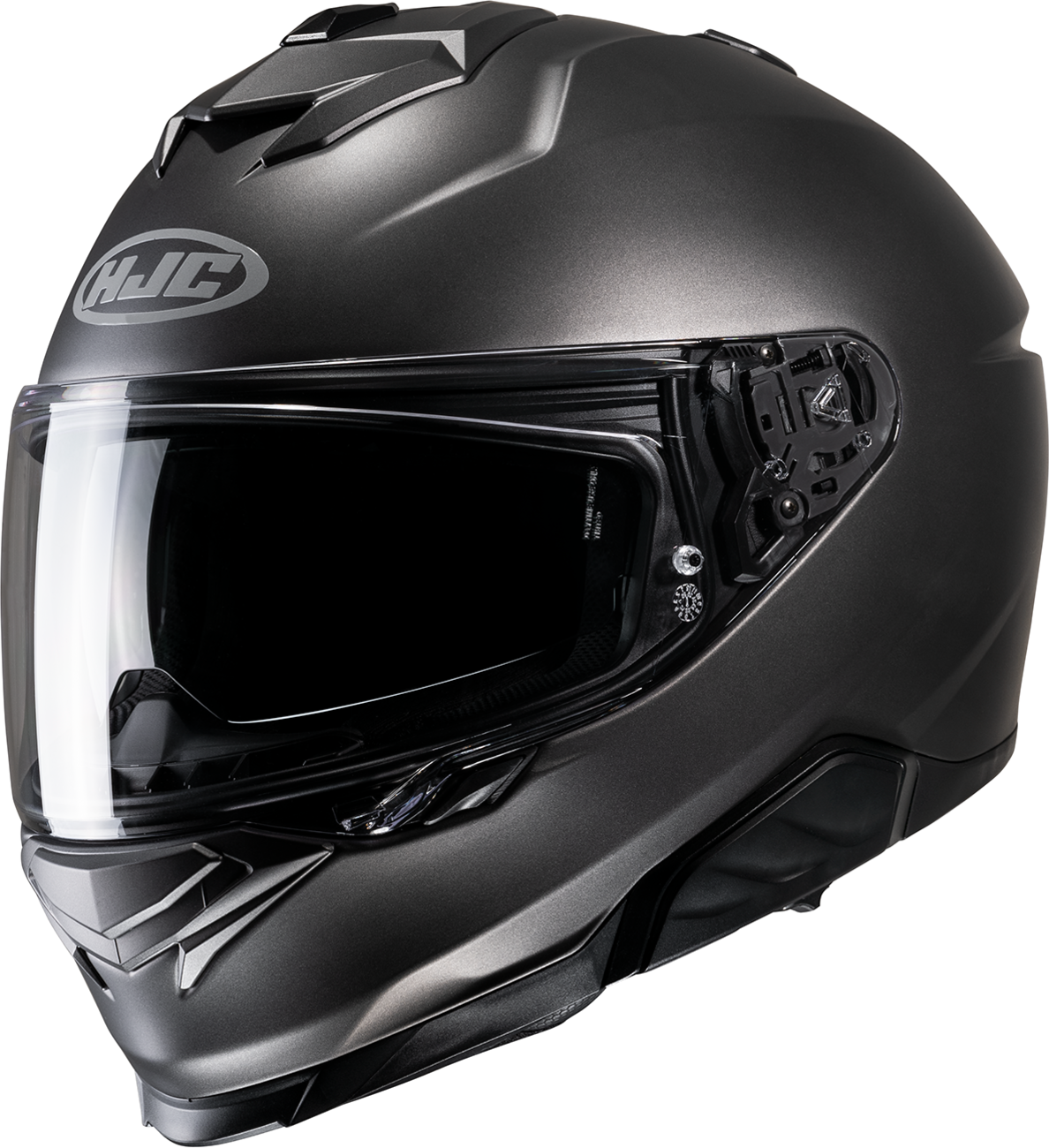 HJC i71 Solid Helmet in Semi-Flat Titanium