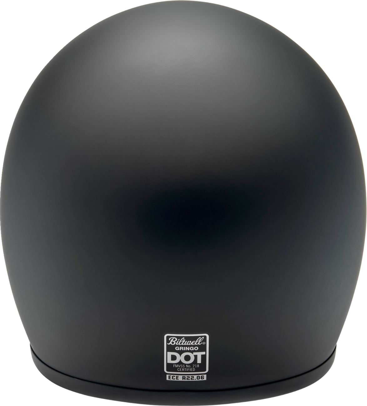 Biltwell Gringo Helmet in Flat Black