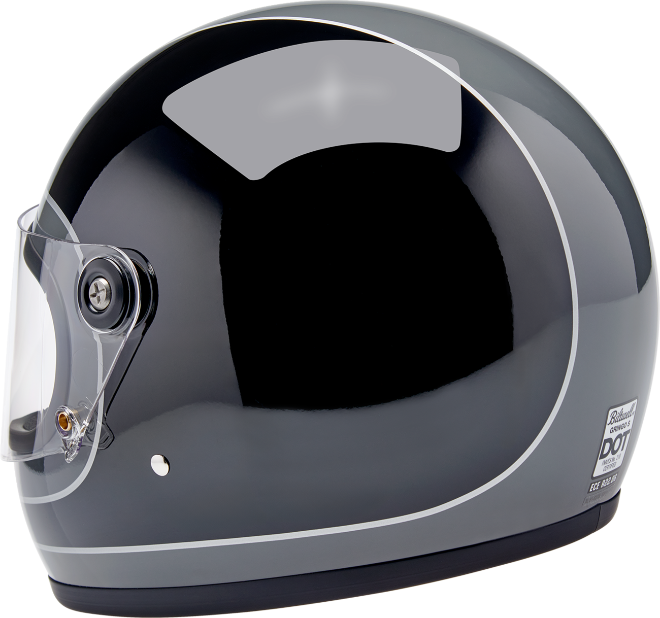 Gringo S Tracker Helmet - Tracker Gloss Storm Gray/Black