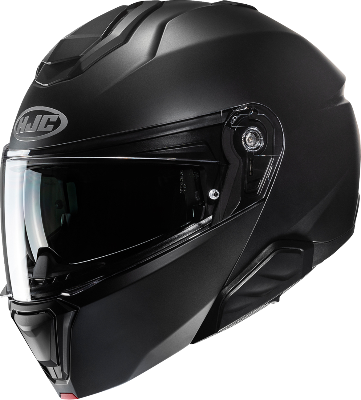 HJC i91 Solid Modular Helmet in Semi-Flat Black