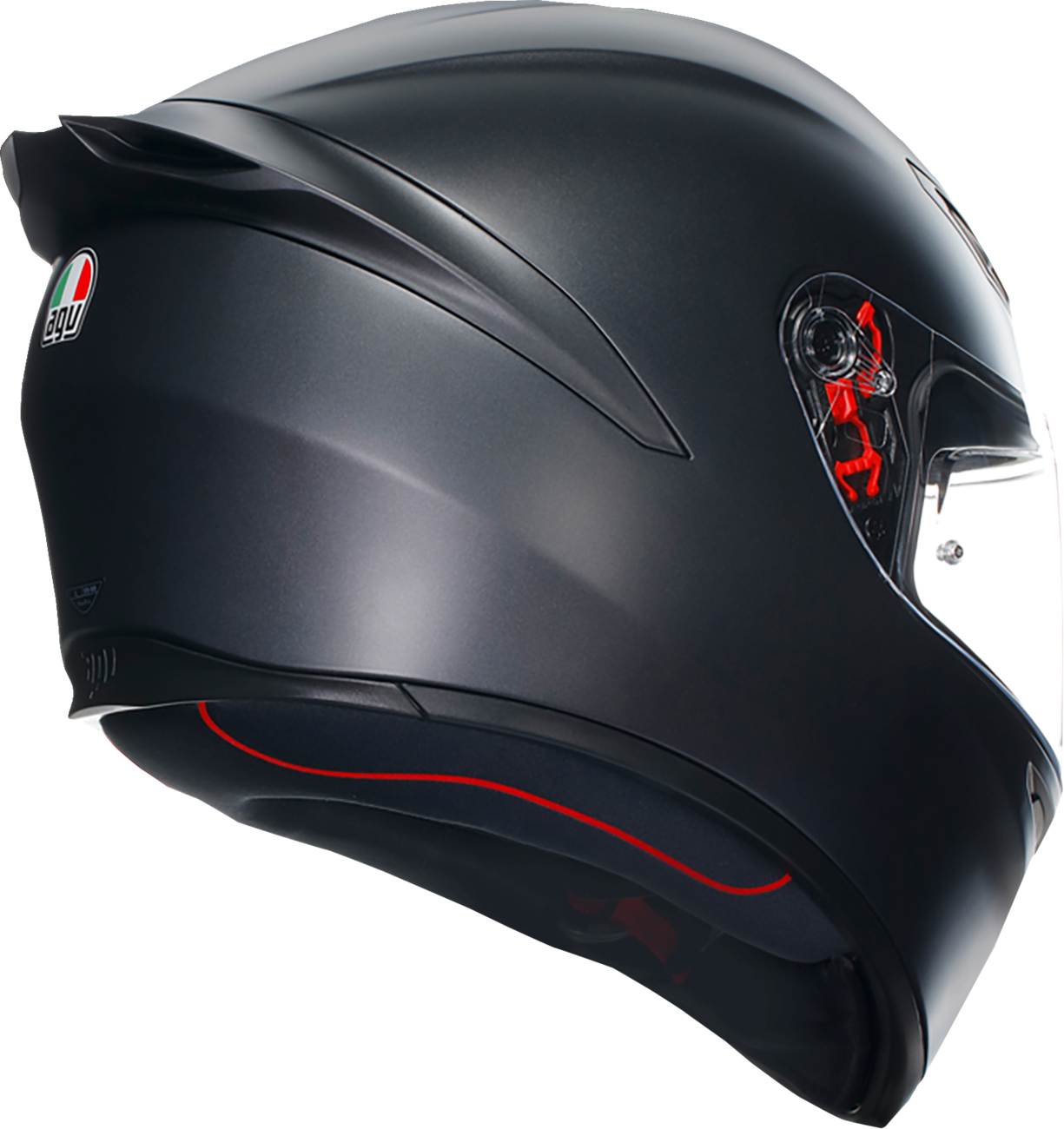K1 S Solid Helmet - Matte Black