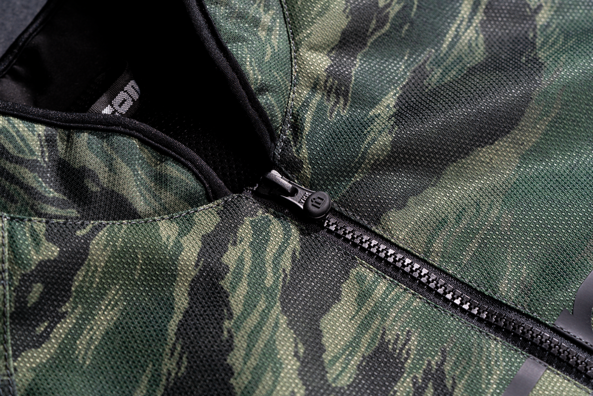 ICON Hooligan CE Tigersblood™ Jacket in Green