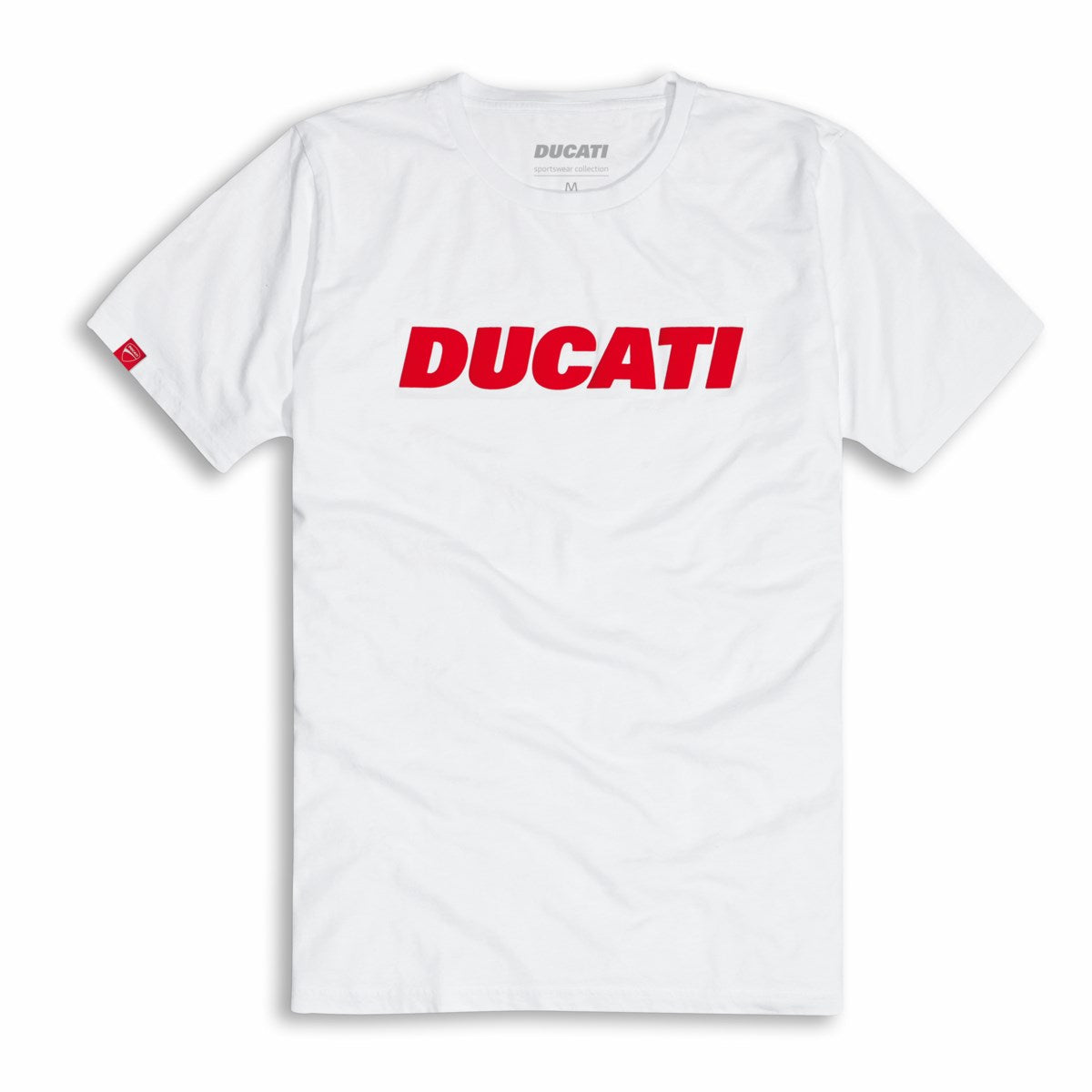Ducati Ducatiana 2.0 Logo T-Shirt Cotton Red