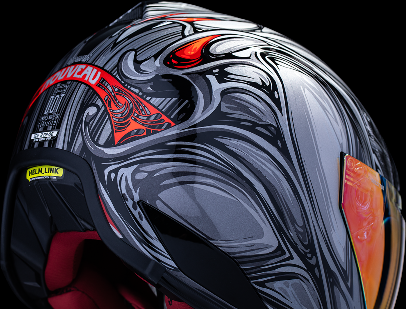 Domain™ Nouveau Helmet - Nouveau Silver