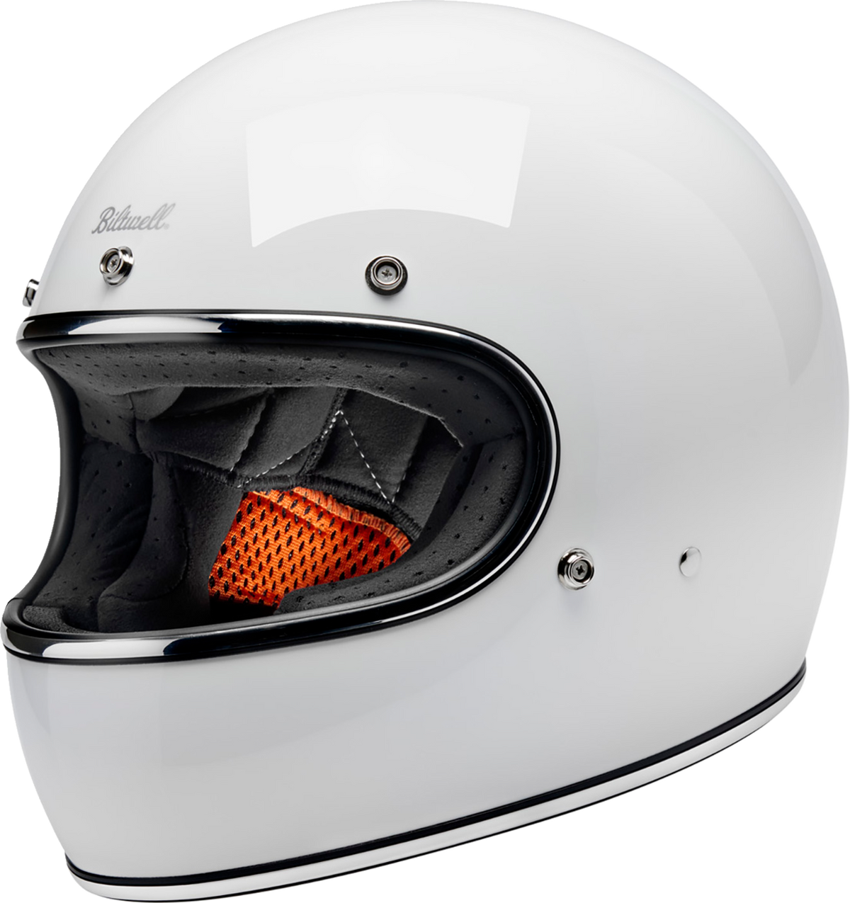 Biltwell Gringo Helmet in Gloss White