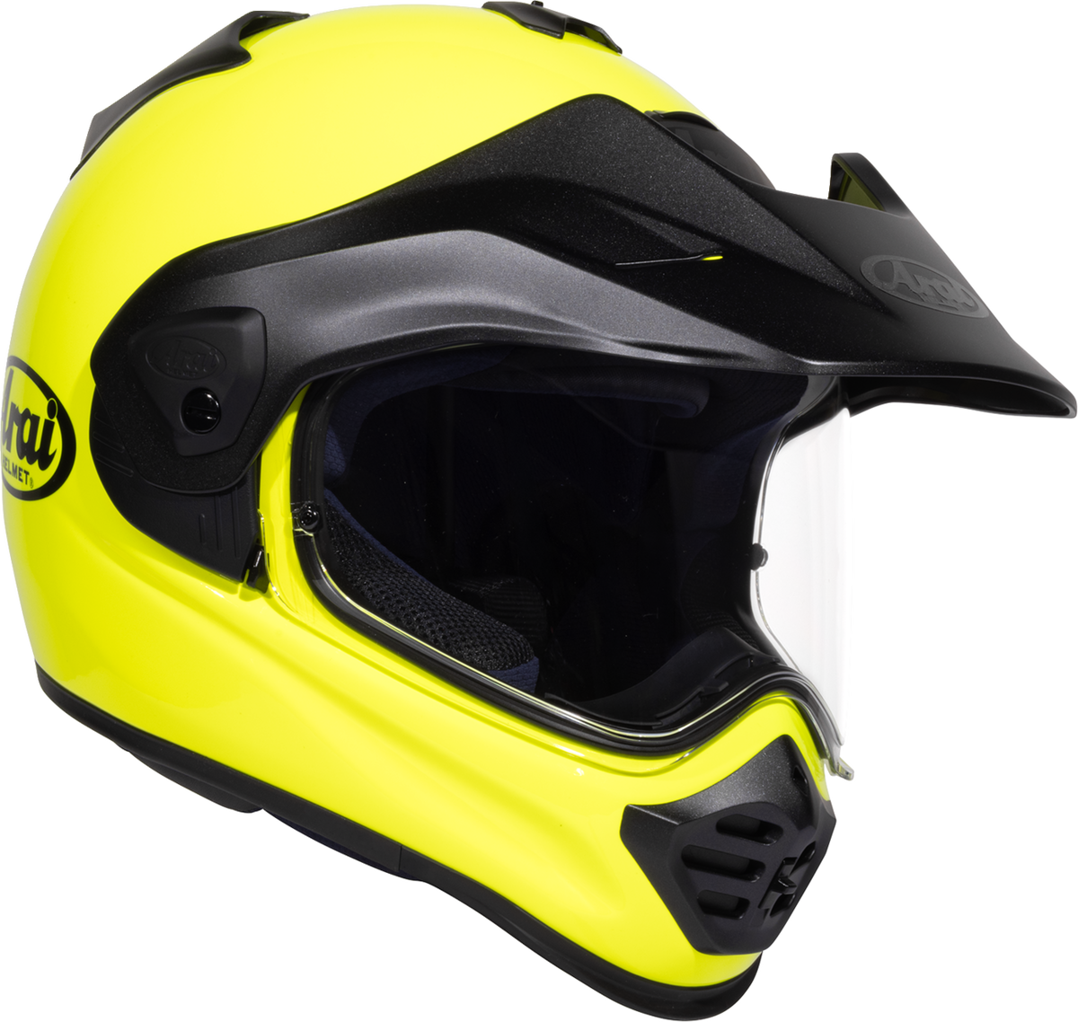 Arai XD-5 Helmet in Fluorescent Yellow