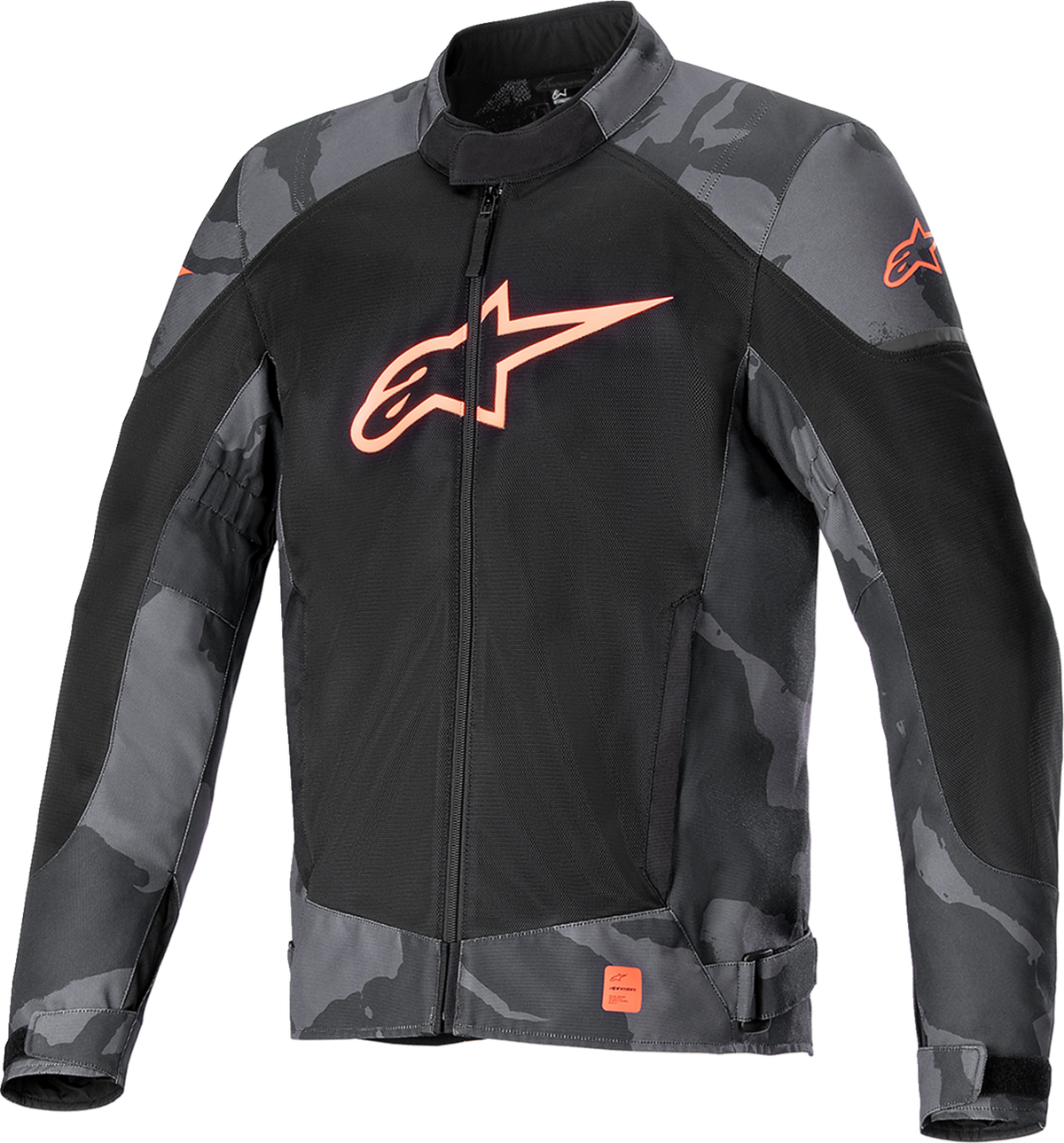 Alpinestars T-SP X Superair Jacket in Gray Camo/Red Fluo