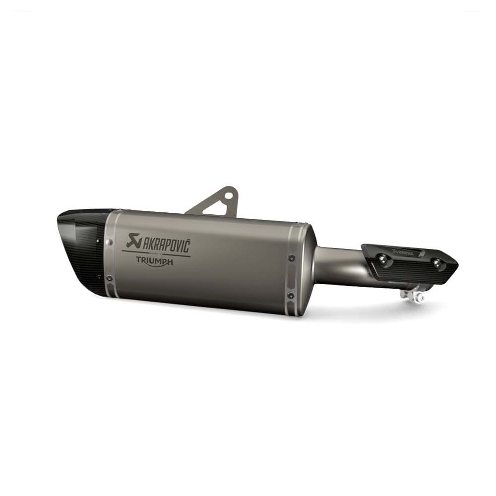 Triumph Genuine Accessory of the silencer