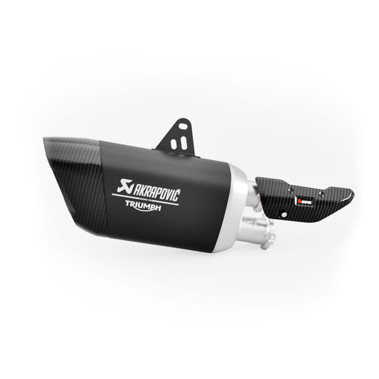 Triumph Akrapovic silencer titanium