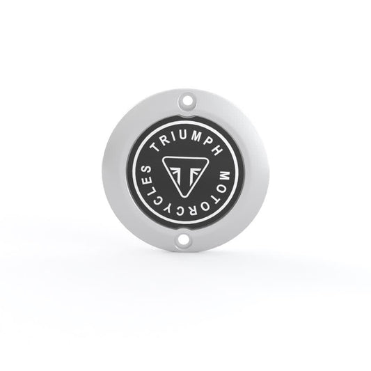 Clutch badge in Brushed