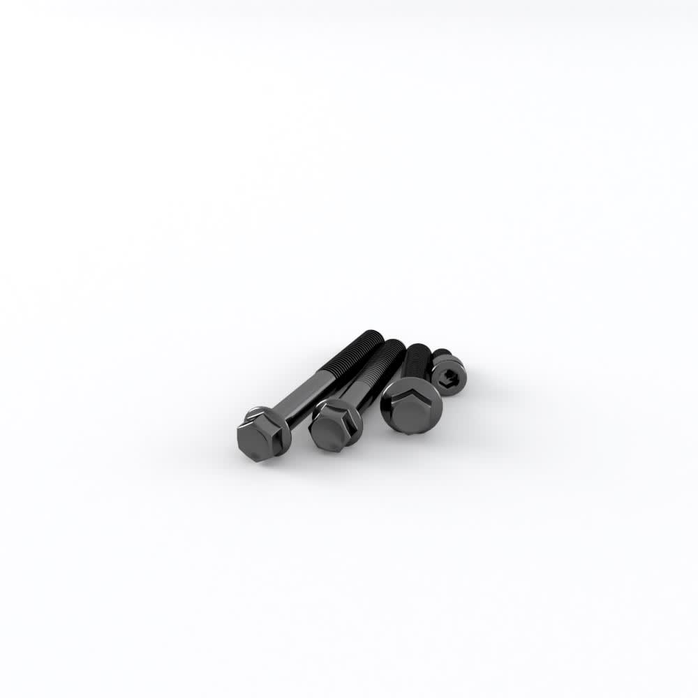 Cover fasteners in Black