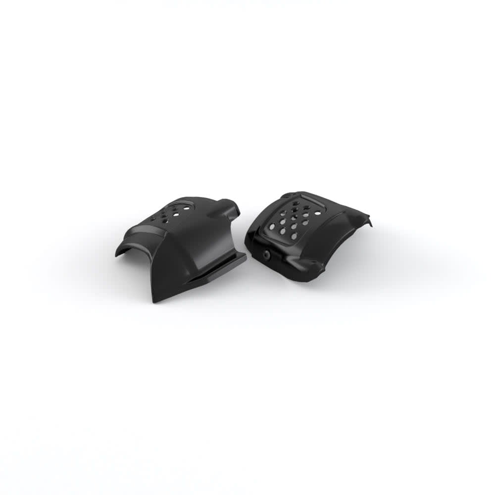 Triumph Black Intake Covers Kit