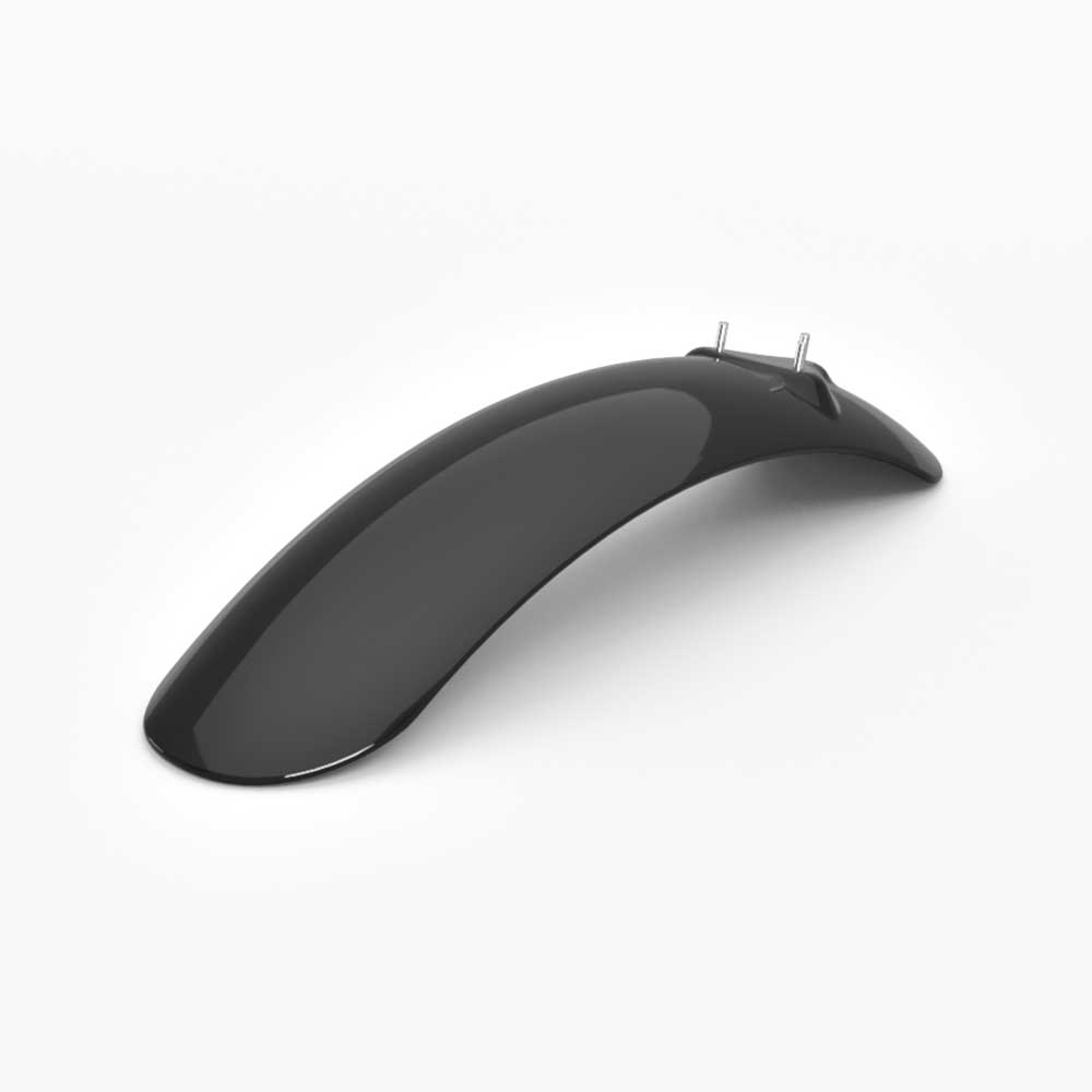 Triumph front mudguard high black accessory