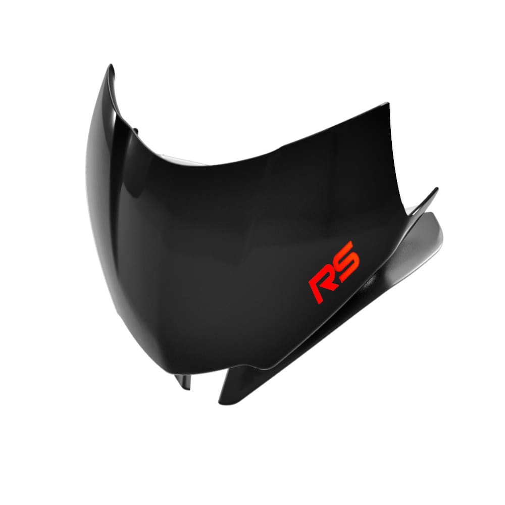 Triumph Genuine flyscreen in Jet Black