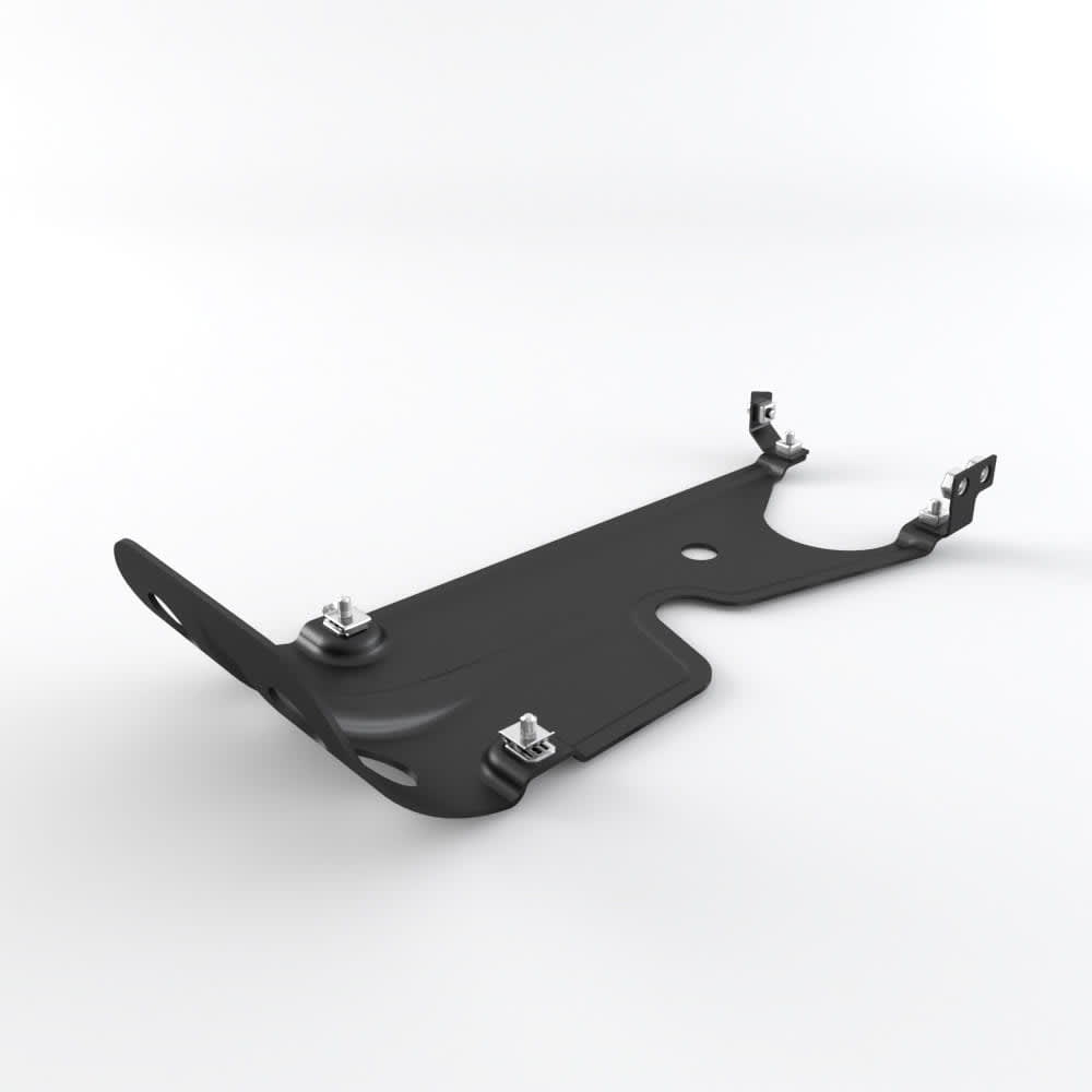 Triumph Black Sump Plate Kit