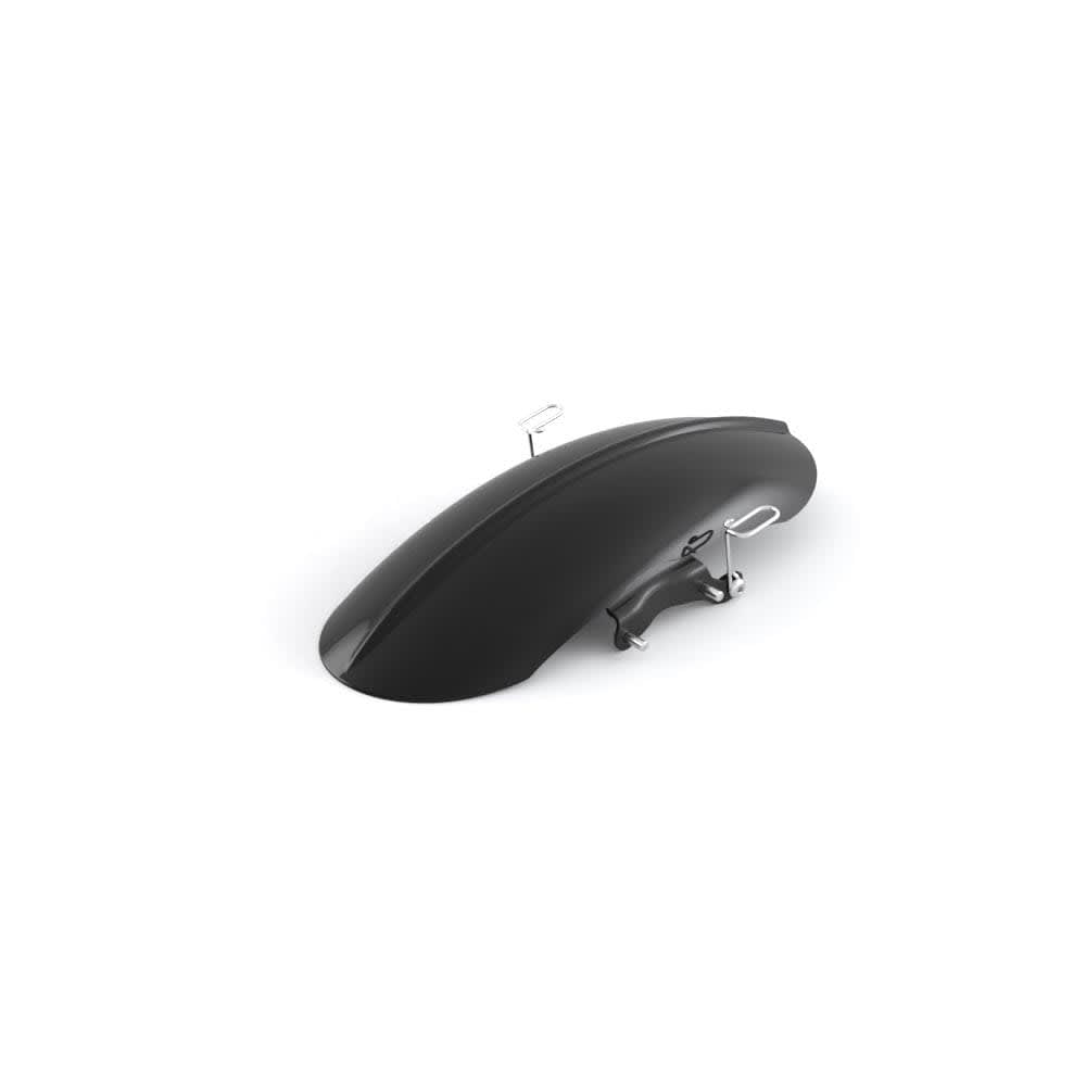 Front short mudguard kit in black