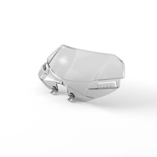 Coated flyscreen visor