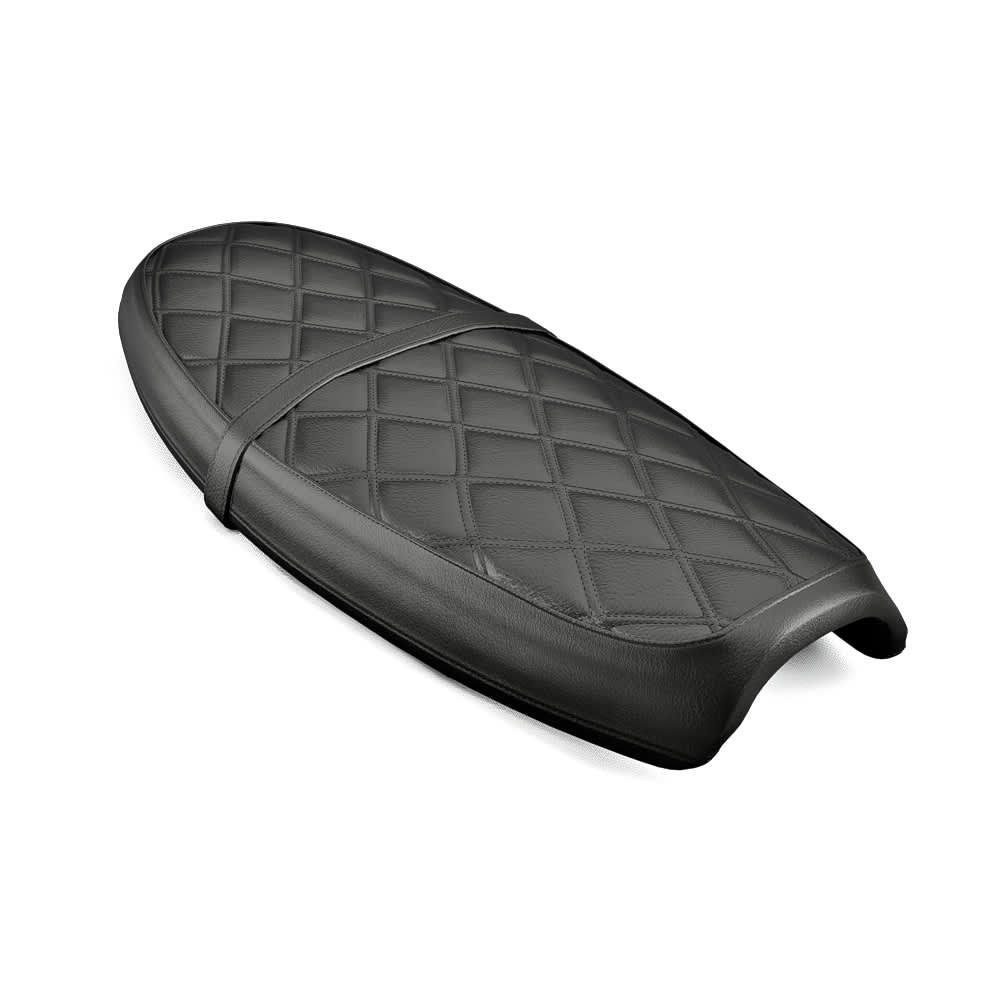 Triumph Genuine accessory of the quilted bench seat