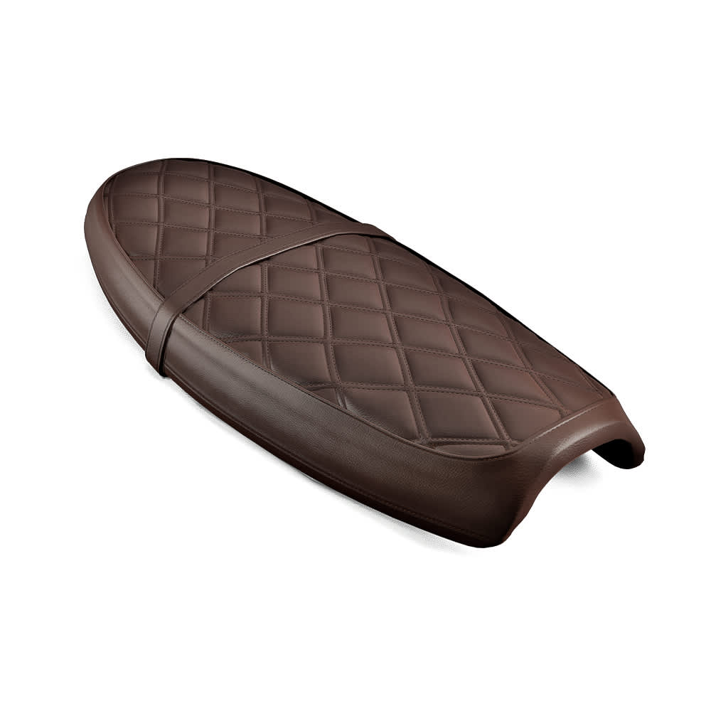 Triumph Genuine accessory of the quilted bench seat