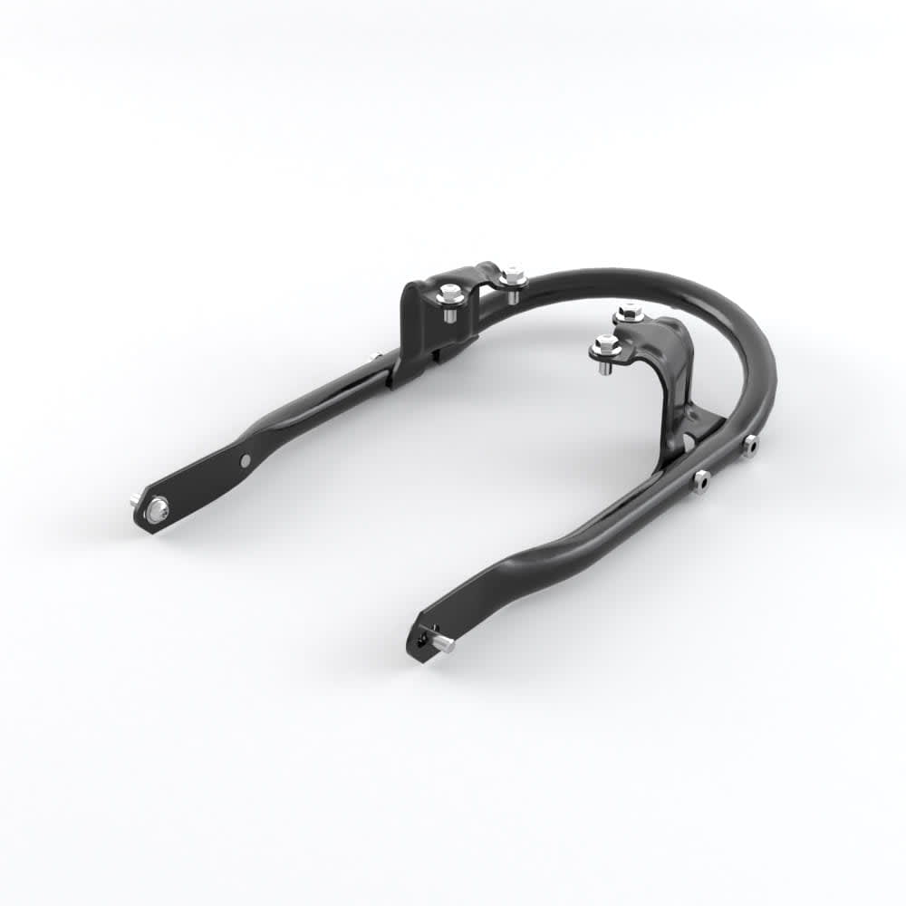 Triumph Black Grab Rail Mounting Kit