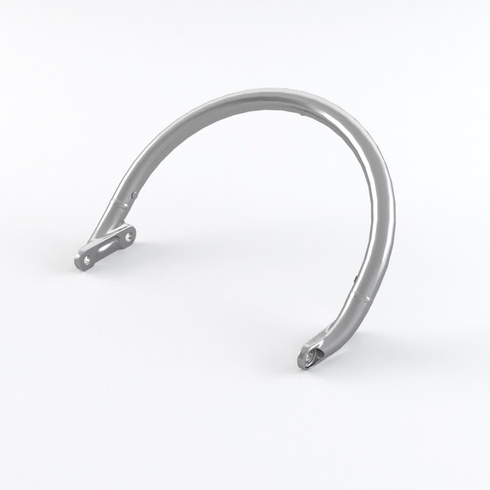 Triumph Chrome Grab Rail Kit
