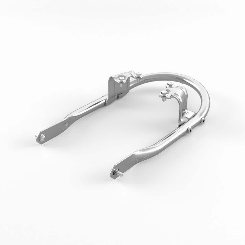 Triumph Chrome Grab Rail Mounting Kit