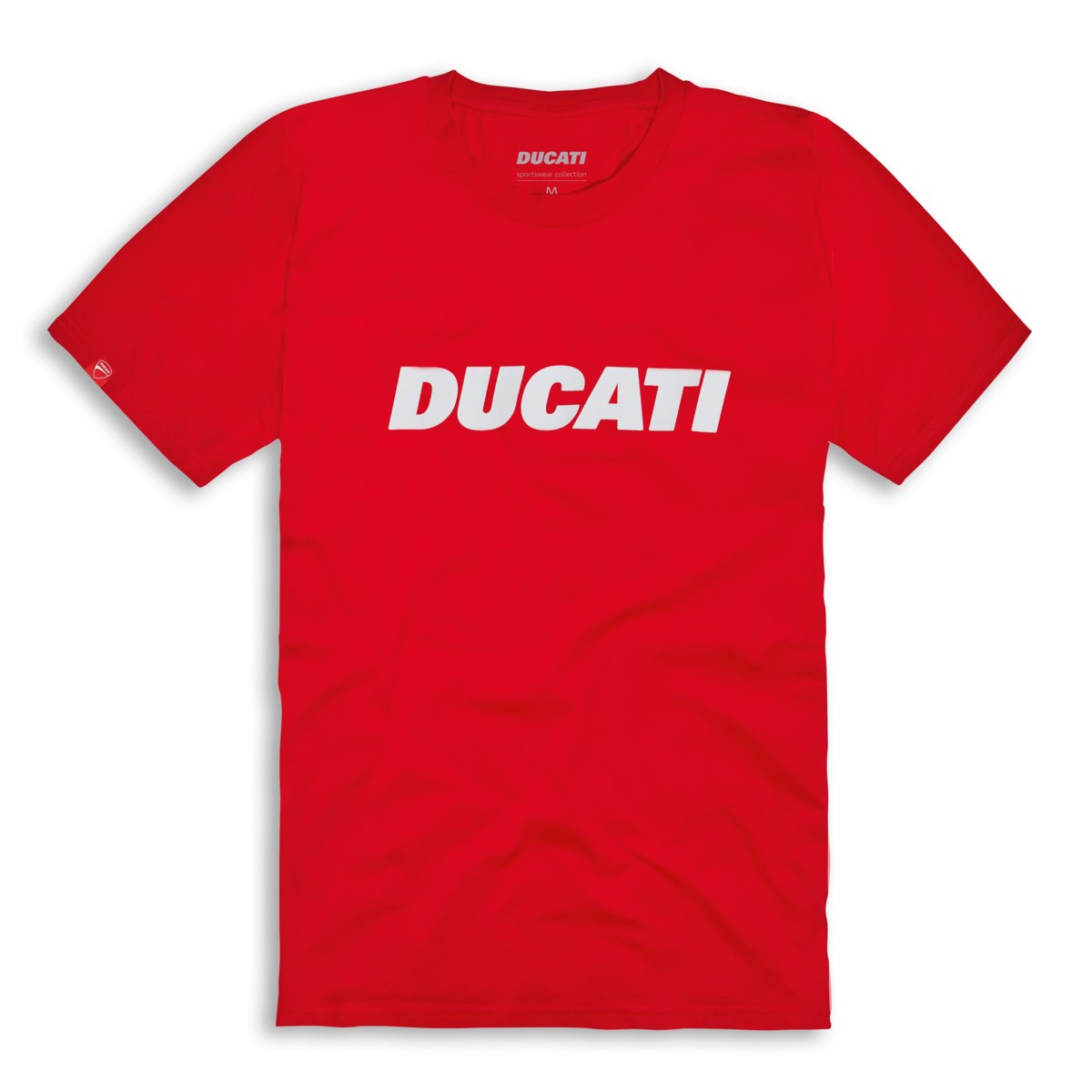 Ducati Ducatiana 2.0 Logo T-Shirt Cotton Red