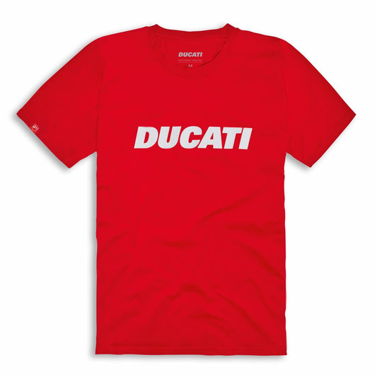Ducati Ducatiana 2.0 Logo T-Shirt Cotton Red