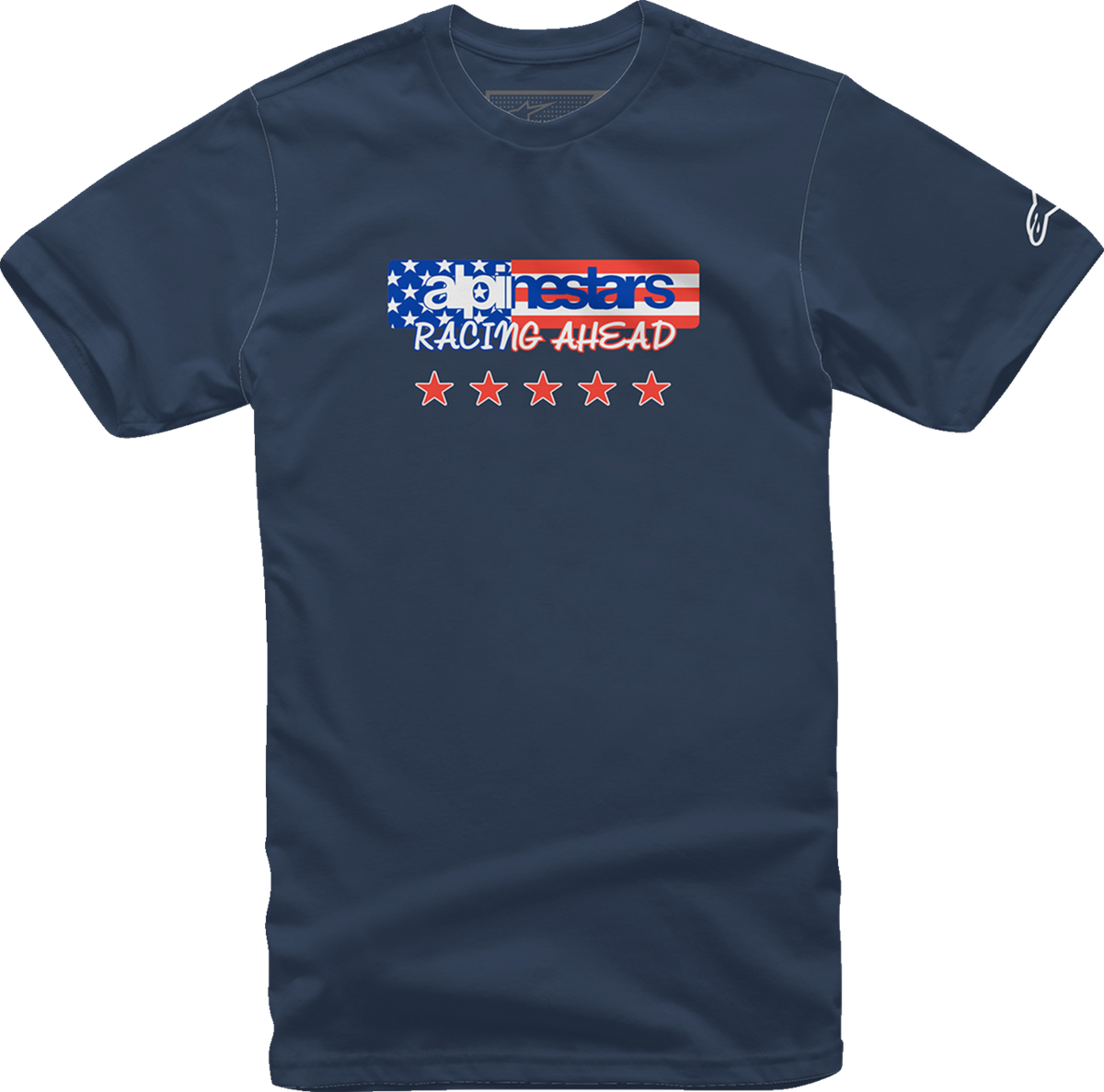 Alpinestars USA Again T-Shirt in Navy