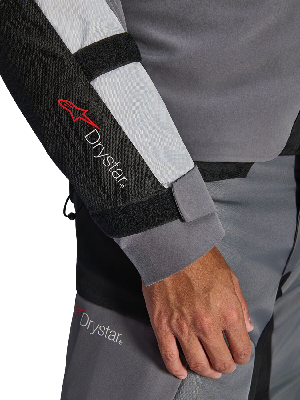 Andes v4 Drystar® Jacket - Dark Gray/Ice Gray/Black/Bright Red
