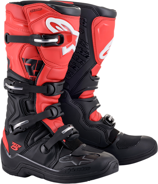 Tech 5 Boots - Black/Red
