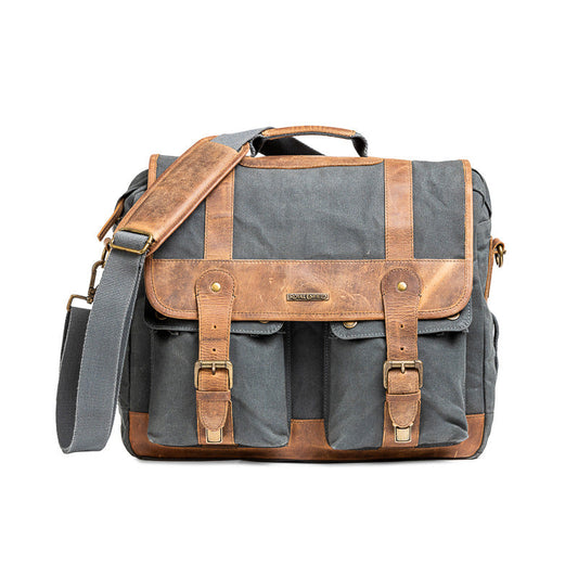 Classic Messenger Bag Grey