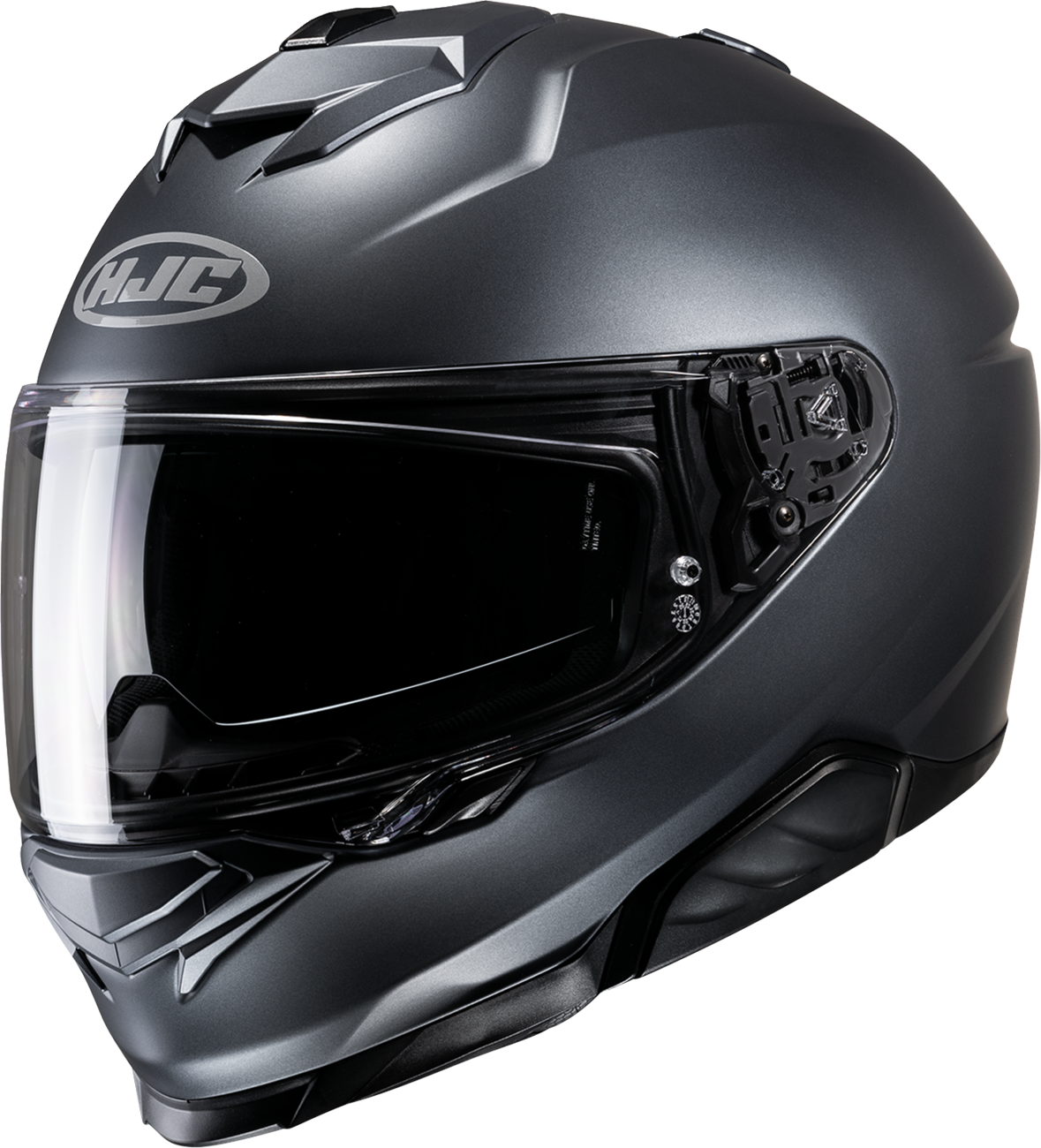 HJC i71 Solid Helmet in Semi-Flat Anthracite