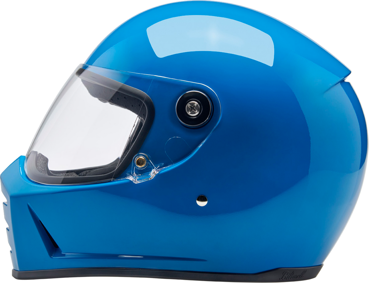 Biltwell Lane Splitter 22.06 Helmet in Gloss Tahoe Blue