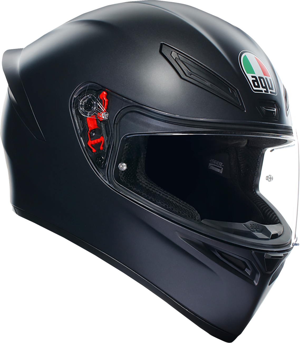 K1 S Solid Helmet - Matte Black
