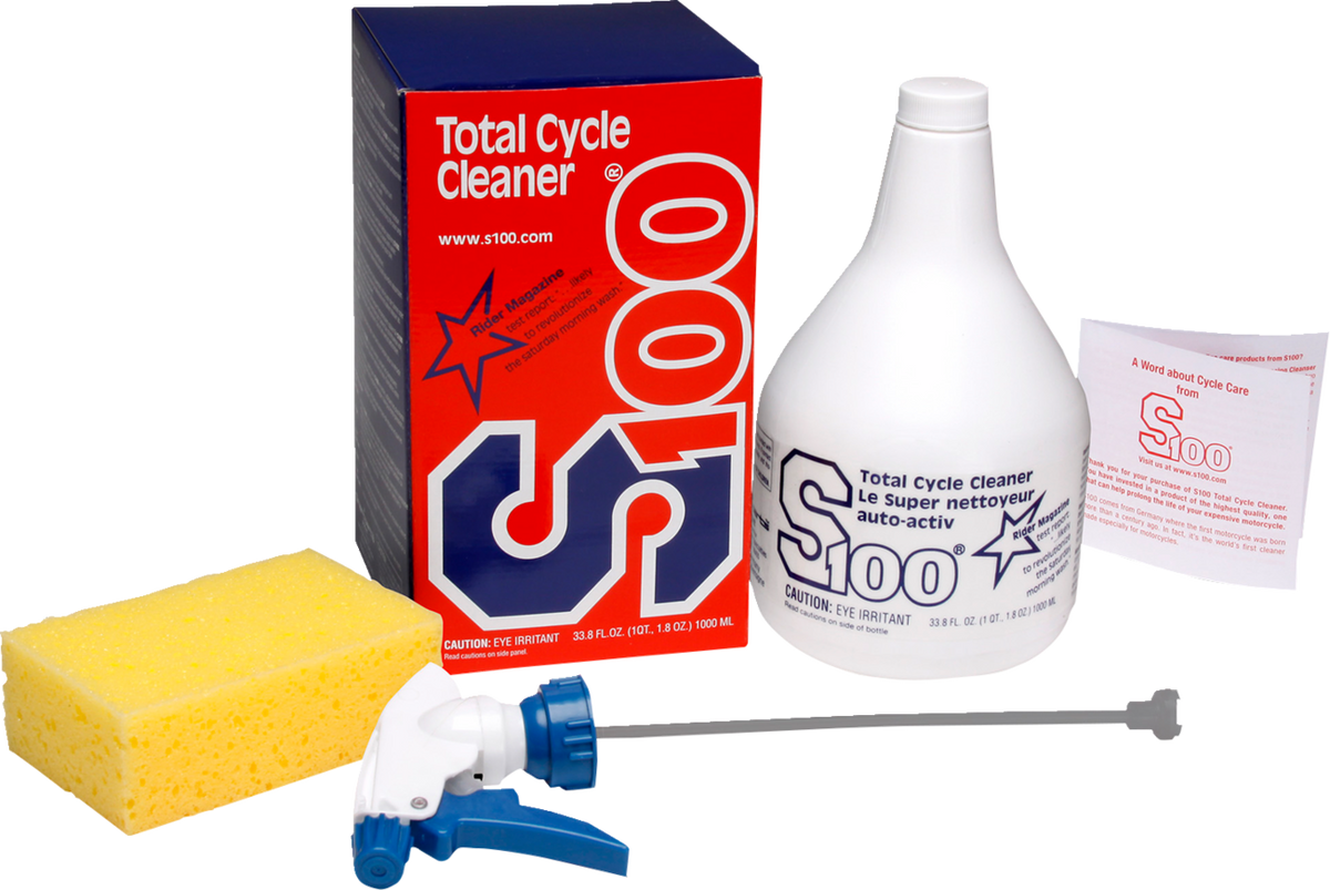 S100 Total Cycle Cleaner in Deluxe Kit - 1L