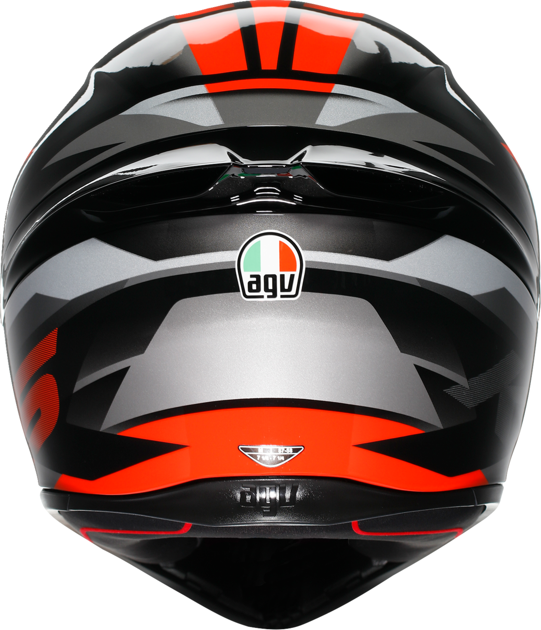 AGV K1 S Fastlap Helmet in Black/Gray/Red