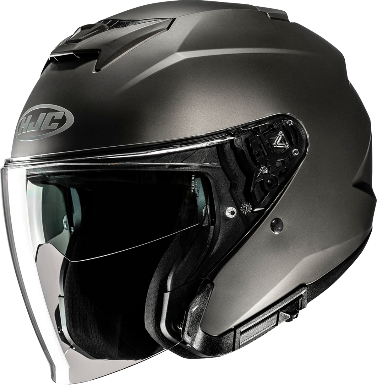 HJC i31 Solid Helmet in Semi-Flat Titanium
